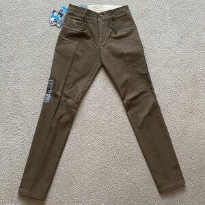 KUHL The Law Jean 30x34 Tapered Fit Vintage Patina Dye Stretch Dark Khaki NWT